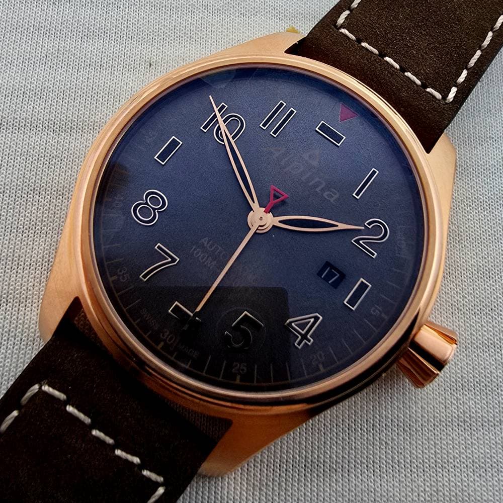 Alpina Startimer Pilot – Ref. AL-525GG4S24, Gut