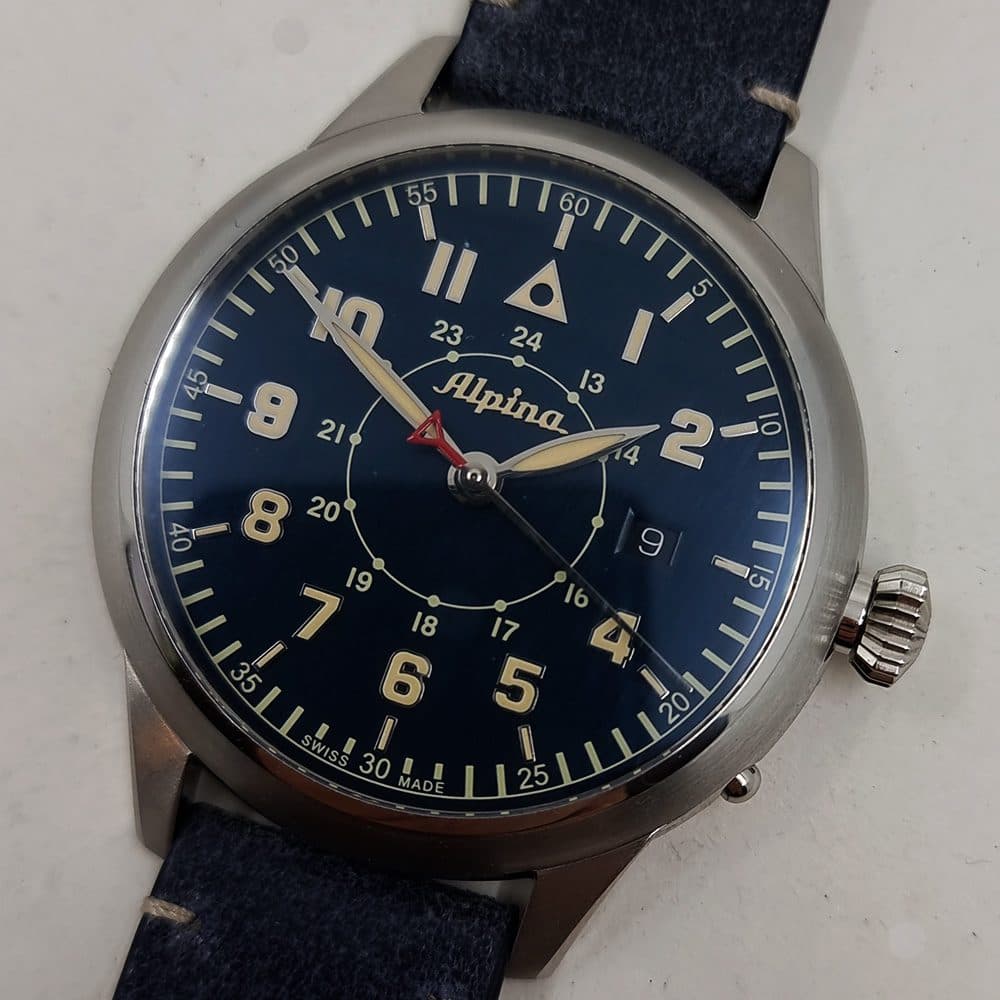 Alpina Startimer Pilot – Ref. AL-525NBG4SH6, Gut – Bild 1/22
