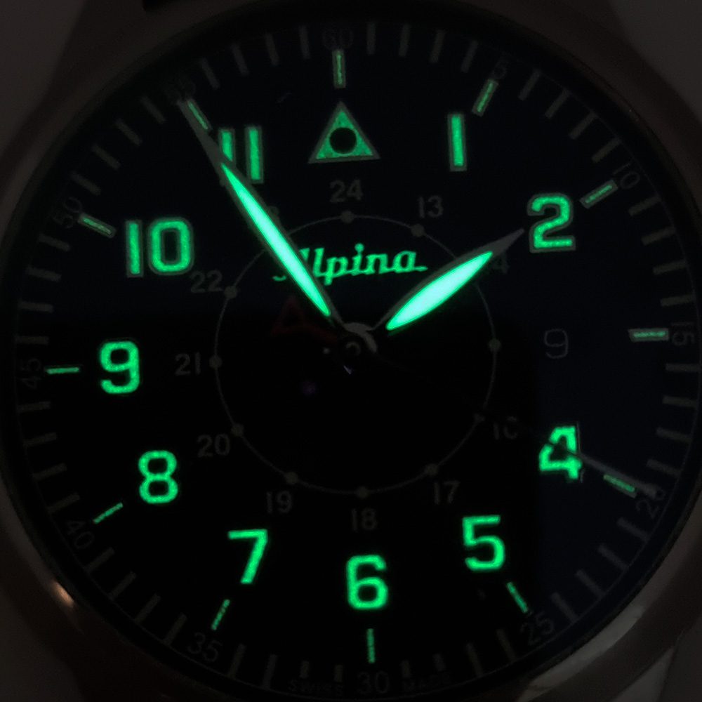 Alpina Startimer Pilot – Ref. AL-525NBG4SH6, Gut – 8/22