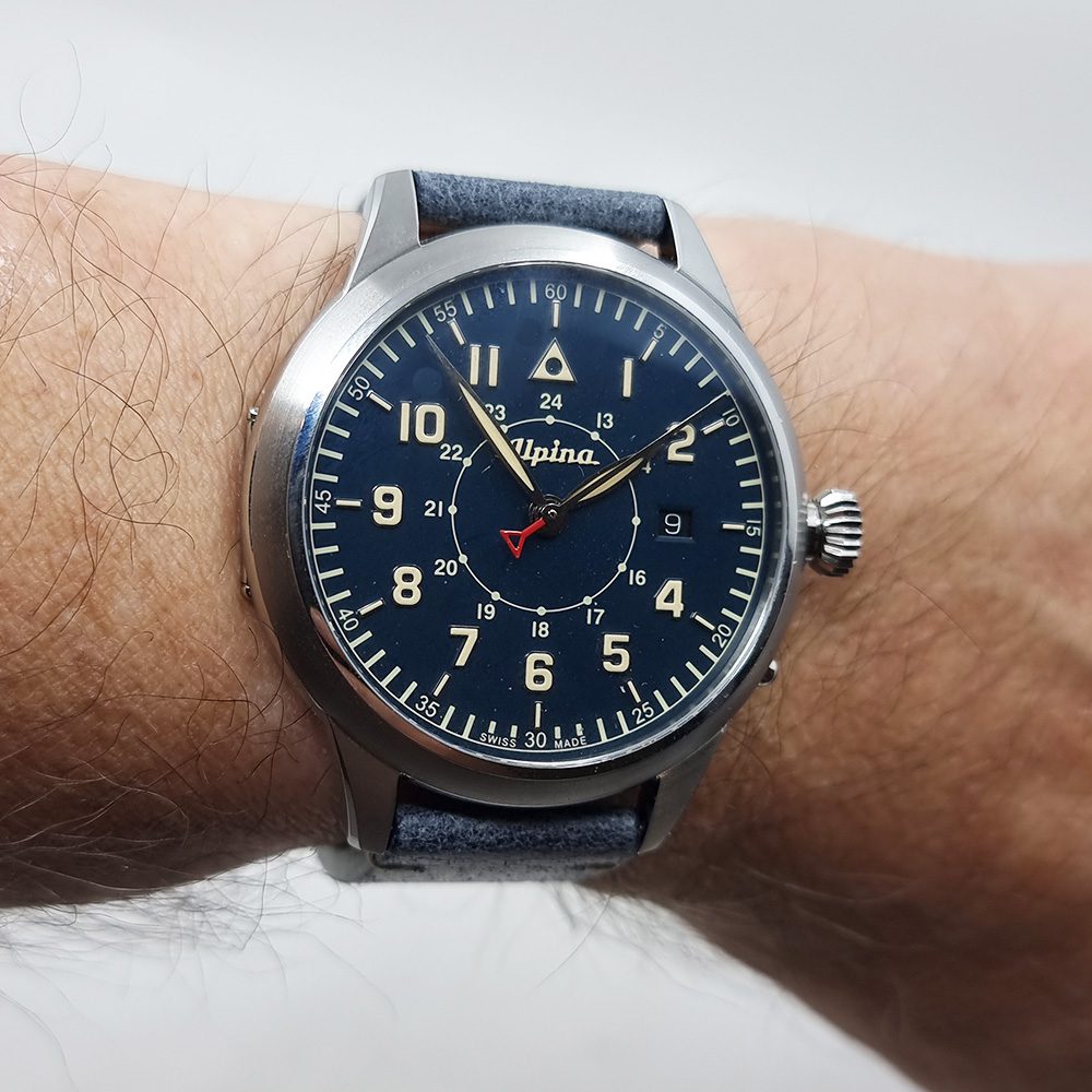 Alpina Startimer Pilot – Ref. AL-525NBG4SH6, Gut – 15/22