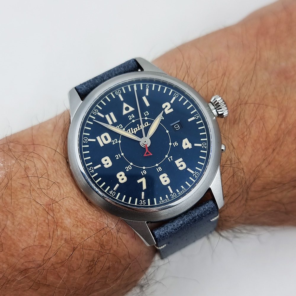 Alpina Startimer Pilot – Ref. AL-525NBG4SH6, Gut – 19/22