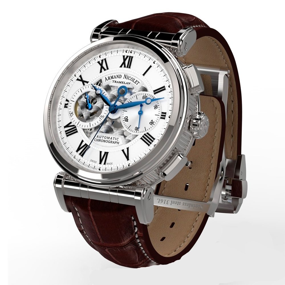 Armand Nicolet Arc Royal – Ref. A424AAA-AG-P974MR2, Gut – 2/3