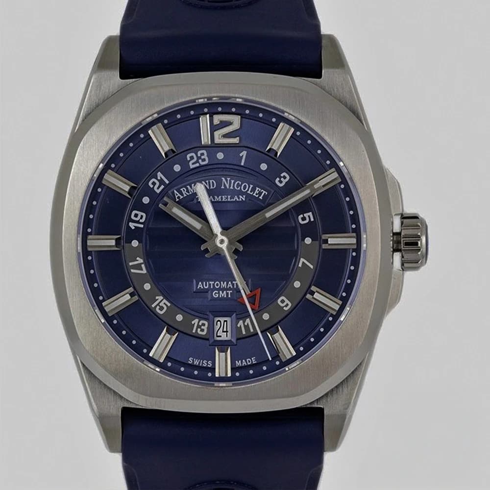 Armand Nicolet J09-3 Date GMT – Ref. A663AAA-BU-GG4710U, Gut