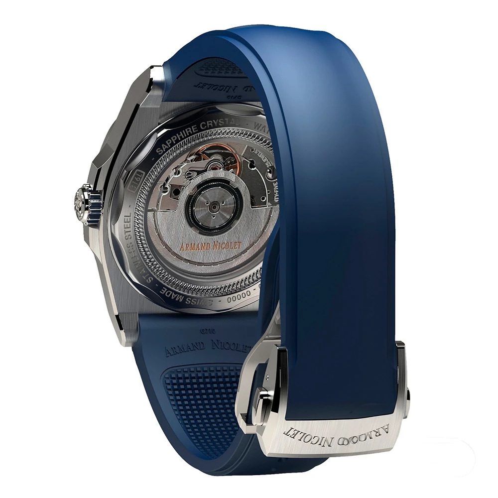 Armand Nicolet J09-3 Date GMT – Ref. A663AAA-BU-GG4710U, Gut – 2/5