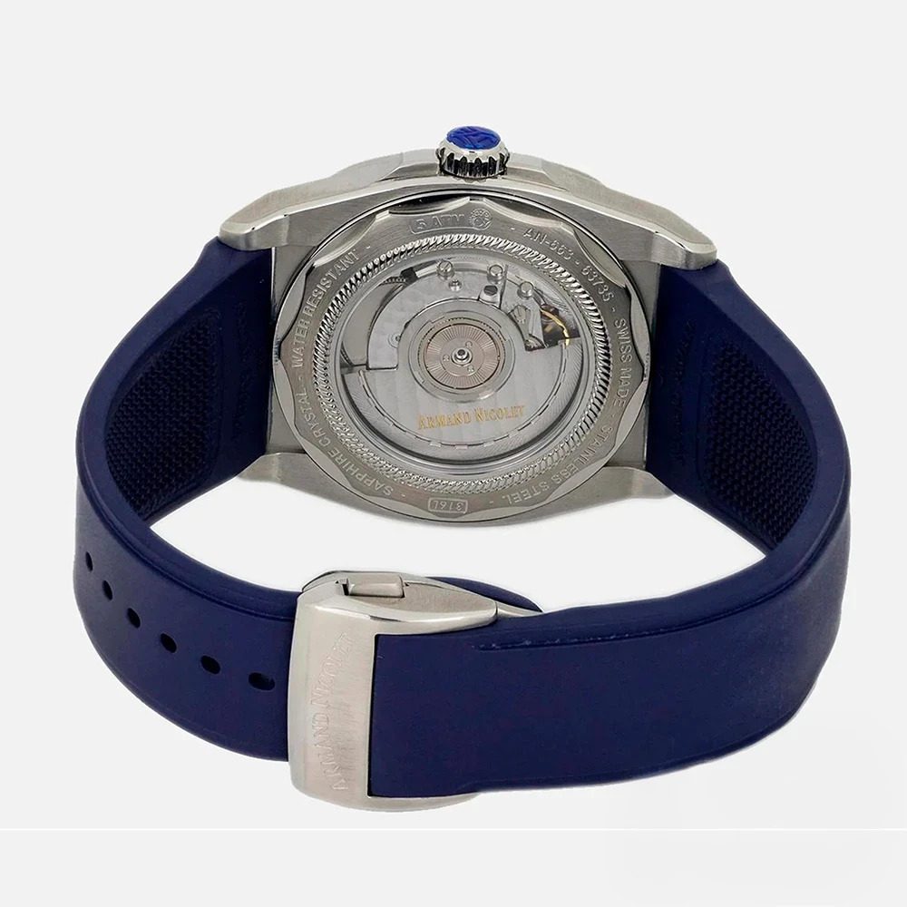 Armand Nicolet J09-3 Date GMT – Ref. A663AAA-BU-GG4710U, Gut – 5/5