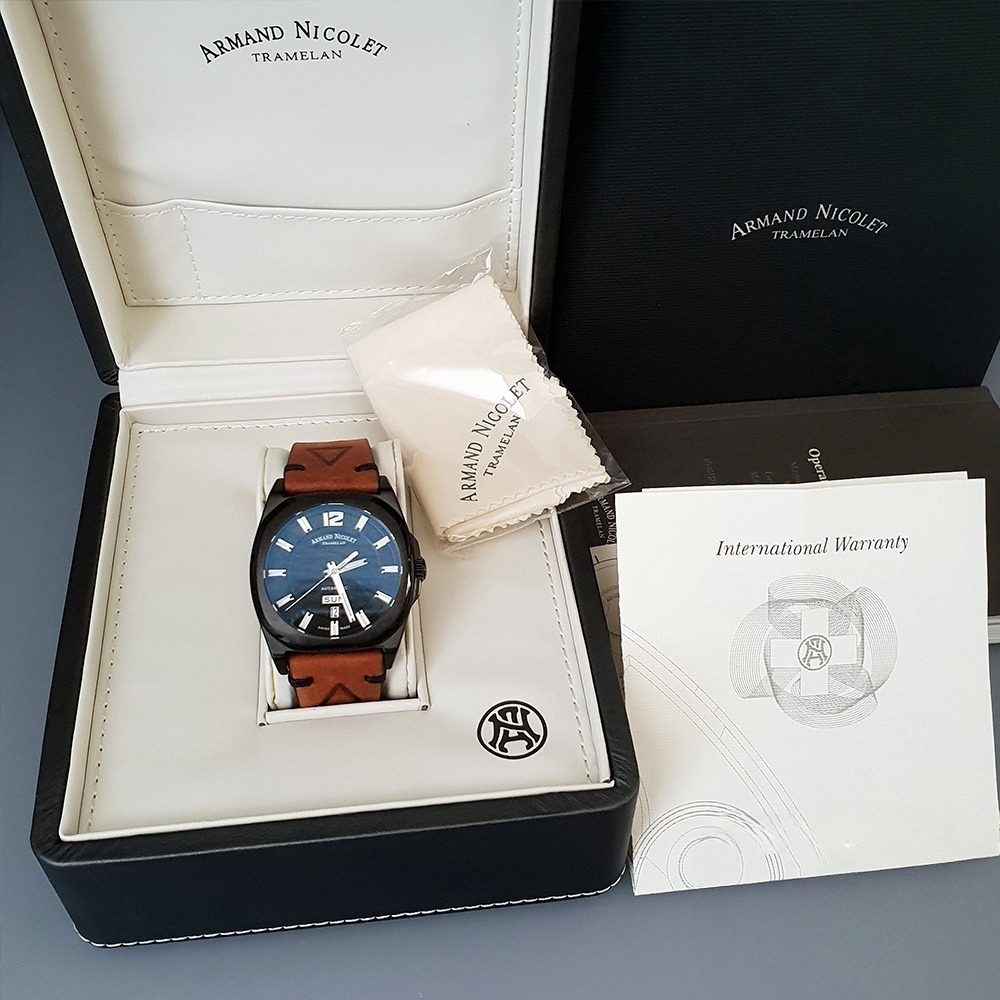 Armand Nicolet J09 Special Edition – Ref. A650AQN-NR-PK4650MA, Neu – 2/16