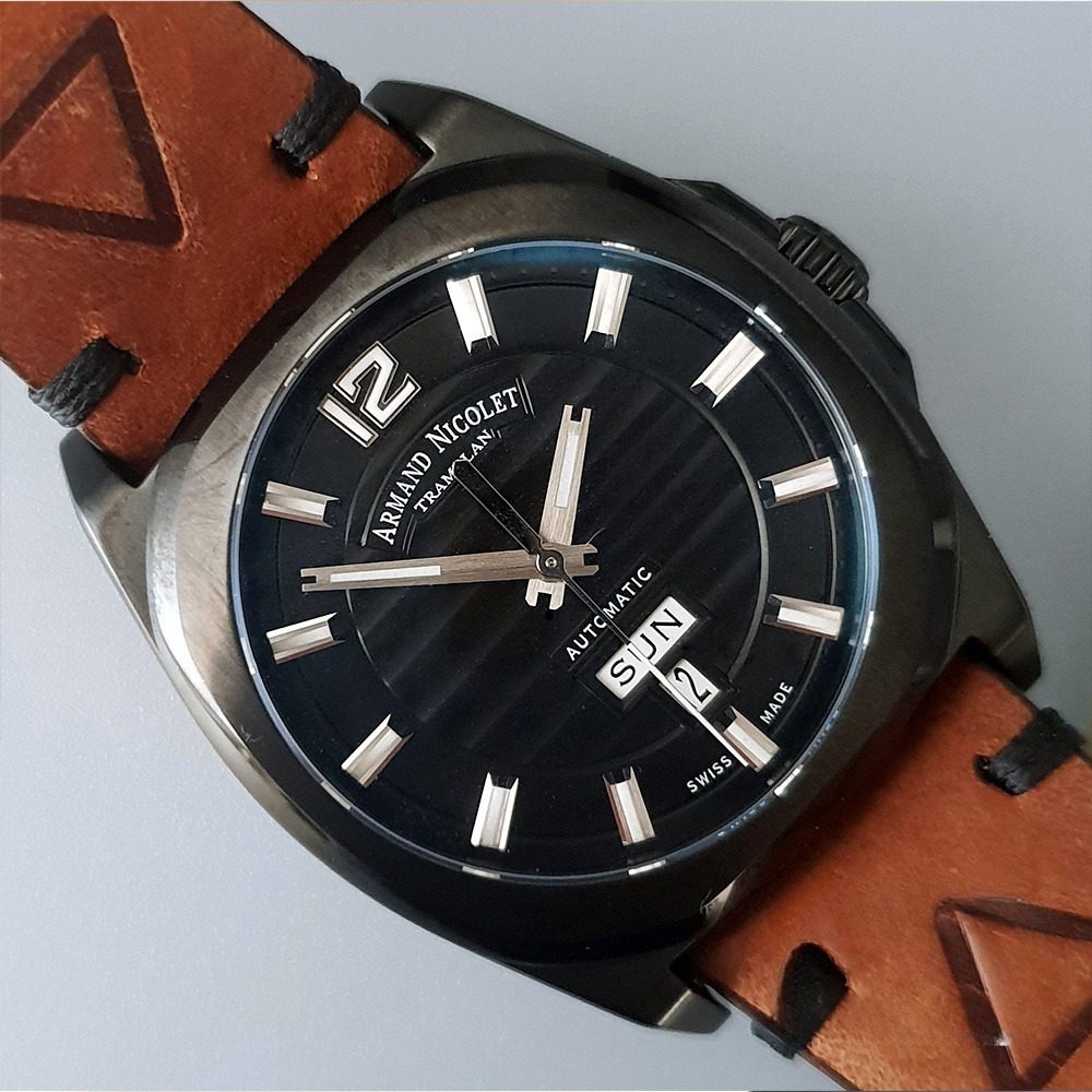 Armand Nicolet J09 Special Edition – Ref. A650AQN-NR-PK4650MA, Neu – 4/16