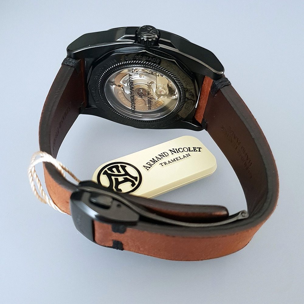 Armand Nicolet J09 Special Edition – Ref. A650AQN-NR-PK4650MA, Neu – 12/16