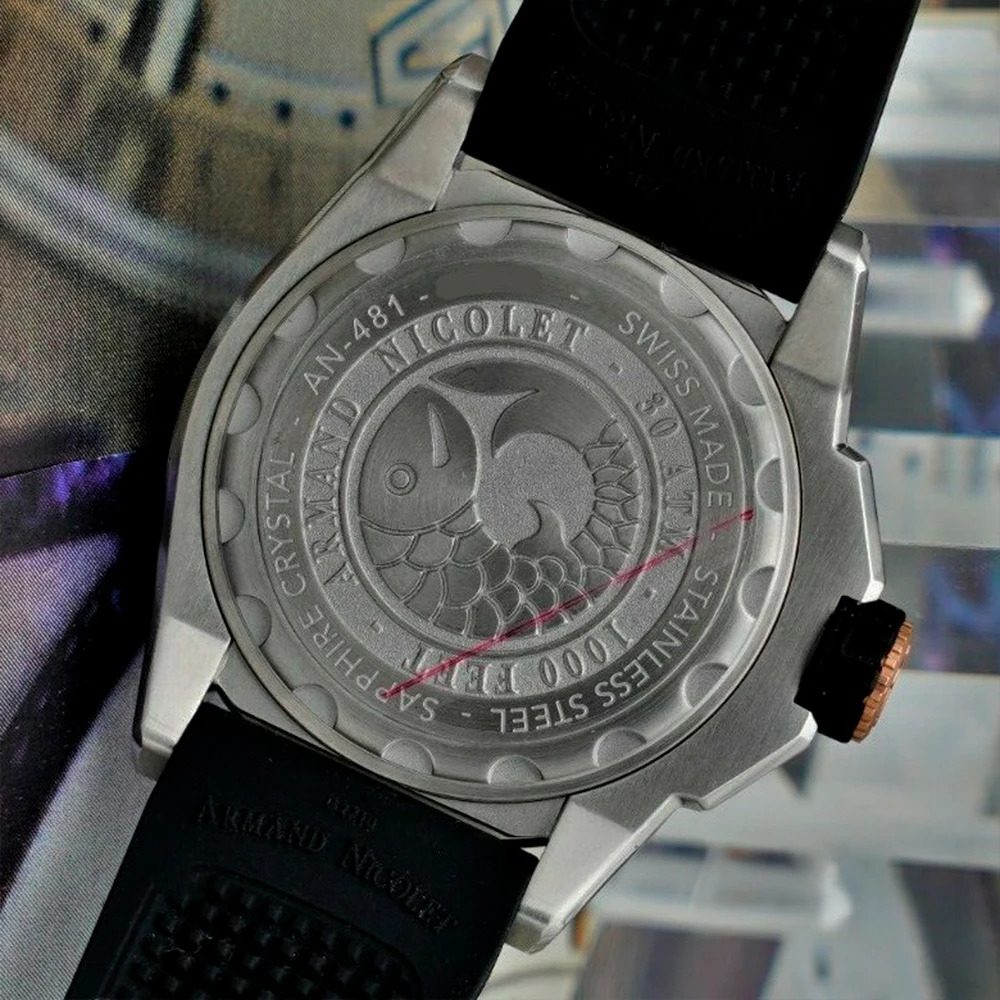 Armand Nicolet JS9-41 – Ref. A481ASN-NS-GG2710N, Neu – 2/9