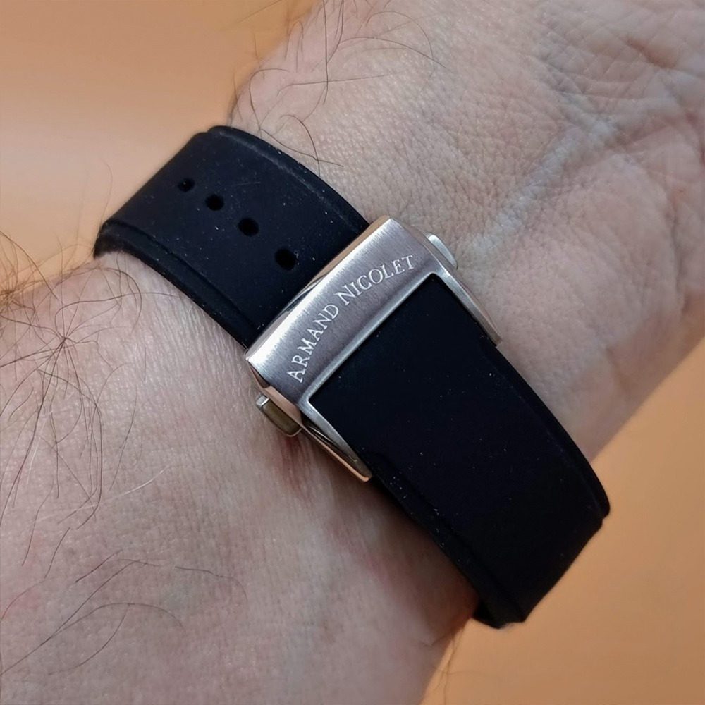 Armand Nicolet JS9-41 GMT – Ref. A487BGN-NR-GG2710N, Gut – 3/16