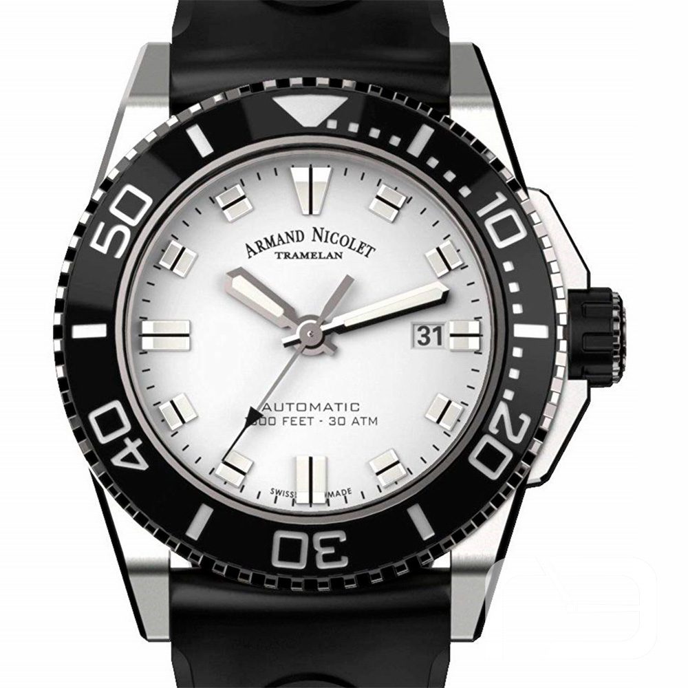 Armand Nicolet JS9 Automatic – Ref. A480AGN-AG-GG4710N, Gut – 1/9