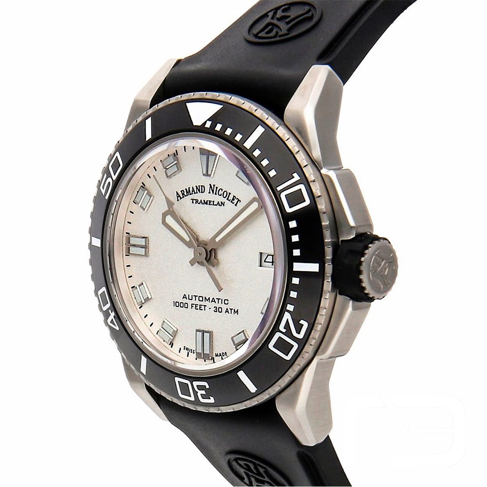 Armand Nicolet JS9 Automatic – Ref. A480AGN-AG-GG4710N, Gut – 8/9