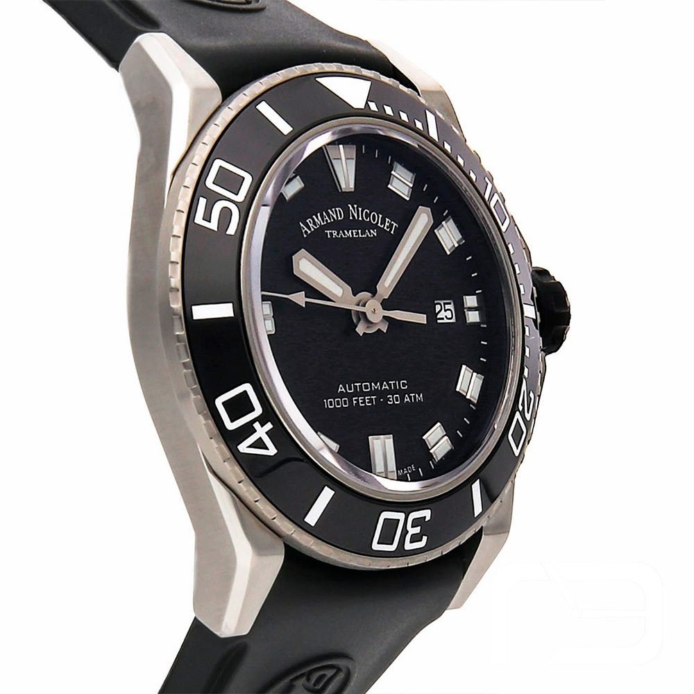 Armand Nicolet JS9 Automatic – Ref. A480AGN-NR-GG4710N, Gut – 4/9