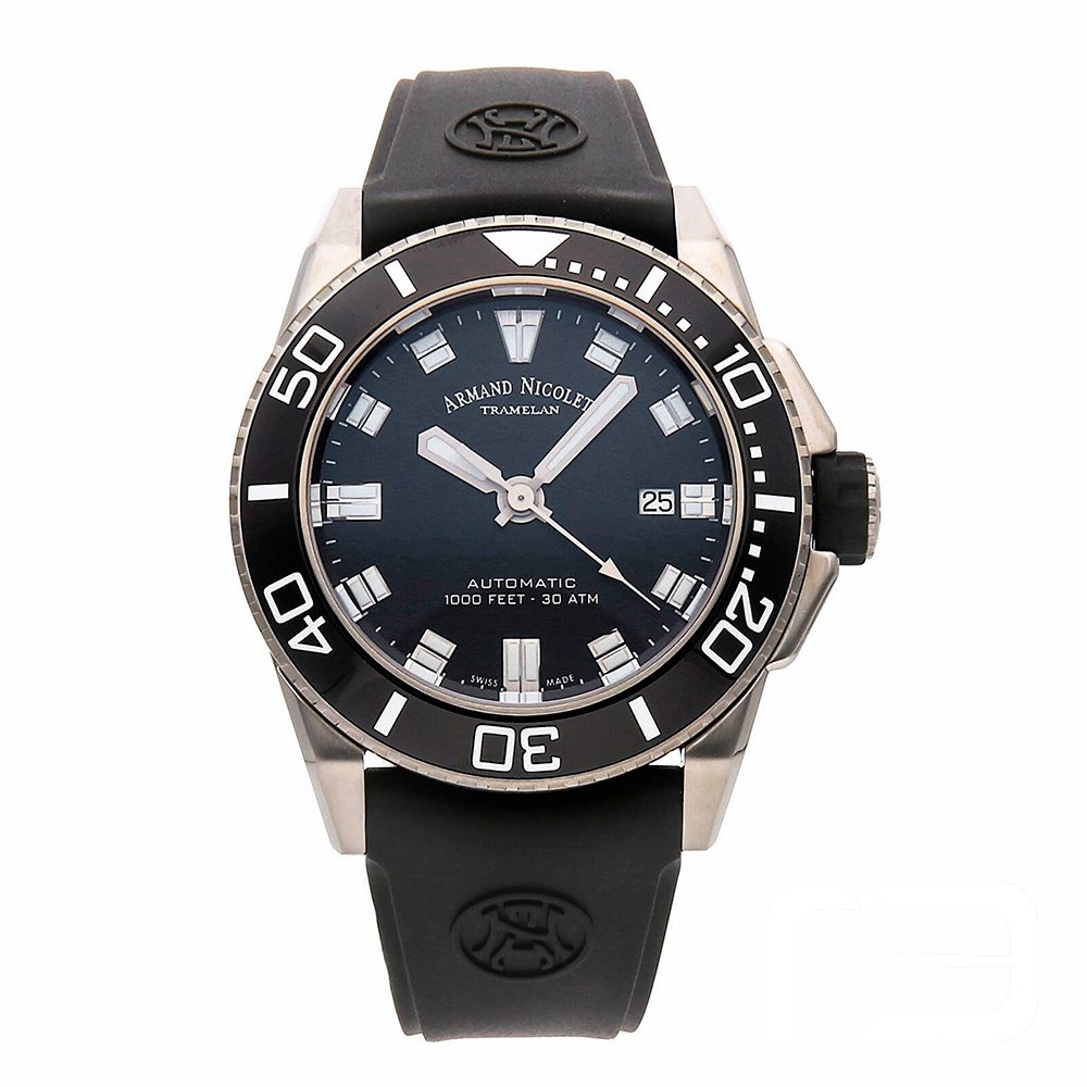 Armand Nicolet JS9 Automatic – Ref. A480AGN-NR-GG4710N, Gut – 8/9