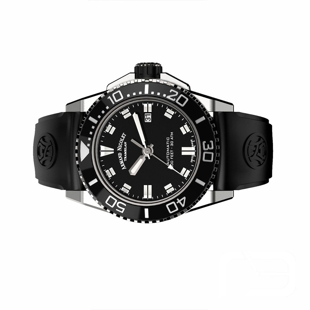 Armand Nicolet JS9 Automatic – Ref. A480AGN-NR-GG4710N, Gut – 9/9