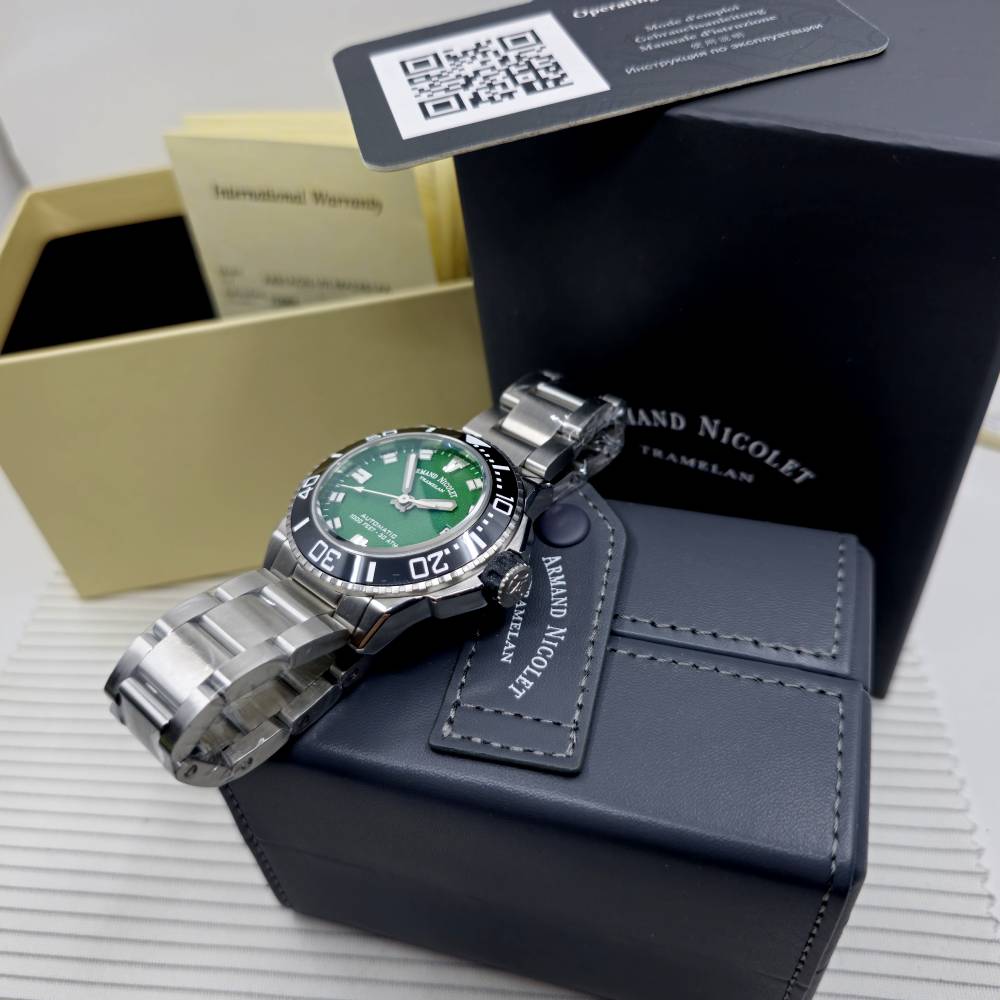 Armand Nicolet JS9 Automatic – Ref. A481AGN-VR-MA2481AA, Gut – 3/18