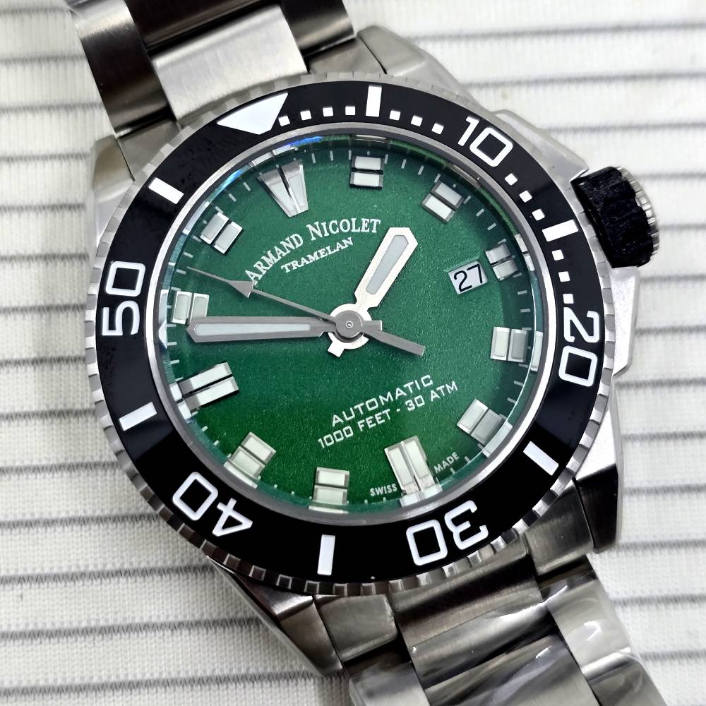 Armand Nicolet JS9 Automatic – Ref. A481AGN-VR-MA2481AA, Gut – 5/18