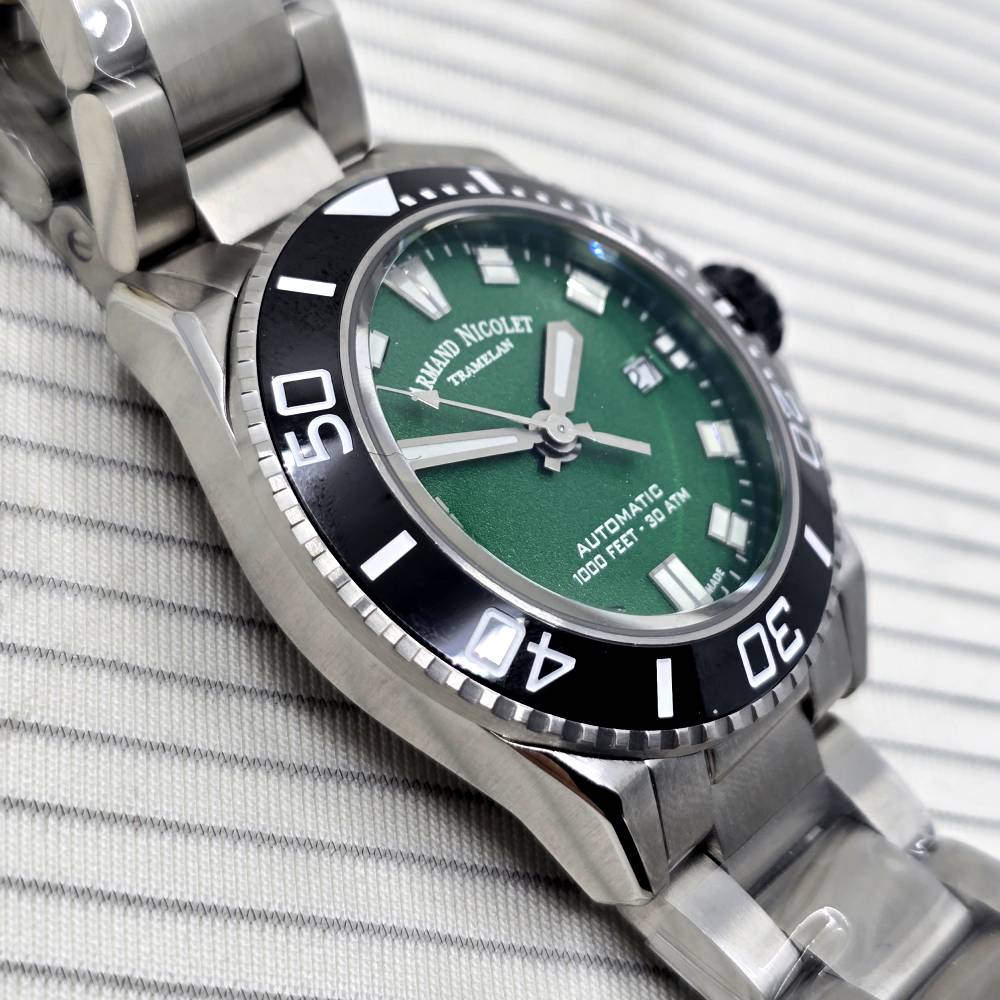 Armand Nicolet JS9 Automatic – Ref. A481AGN-VR-MA2481AA, Gut – 12/18