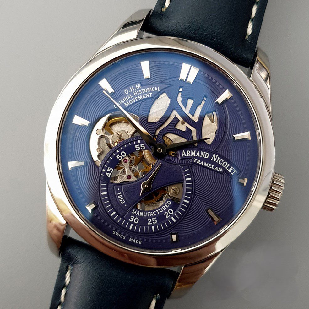 Armand Nicolet L16 Small Seconds – Ref. A132AAA-BU-P140BU2, Neu – 1/16