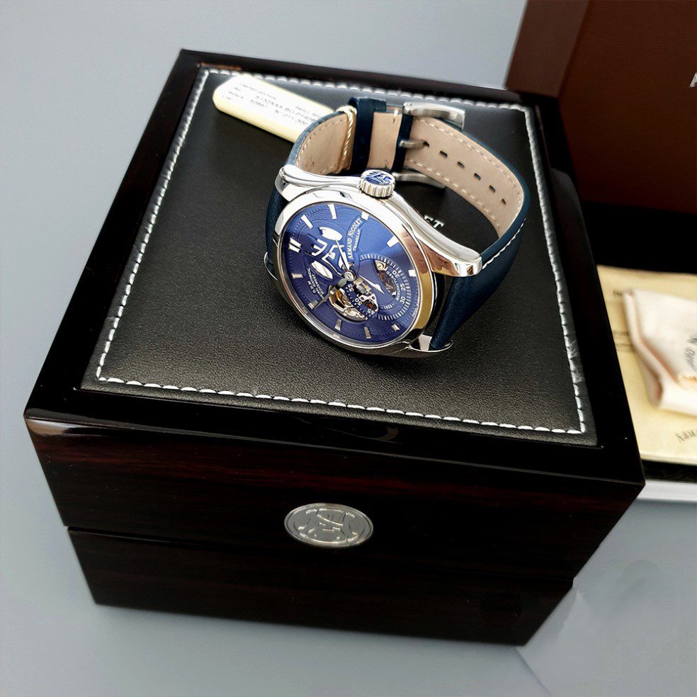 Armand Nicolet L16 Small Seconds – Ref. A132AAA-BU-P140BU2, Neu – 9/16