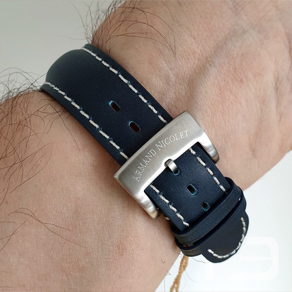 Armand Nicolet L16 Small Seconds – Ref. A132AAA-BU-P140BU2, Neu – 10/16