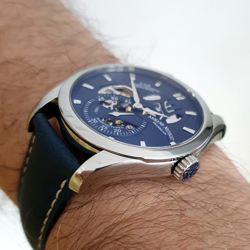Armand Nicolet L16 Small Seconds – Ref. A132AAA-BU-P140BU2, Neu – 11/16