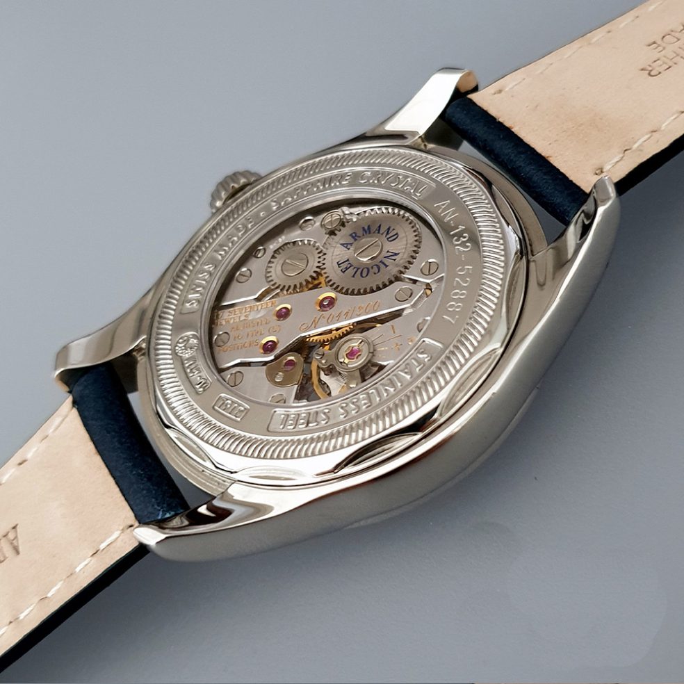 Armand Nicolet L16 Small Seconds – Ref. A132AAA-BU-P140BU2, Neu – 12/16