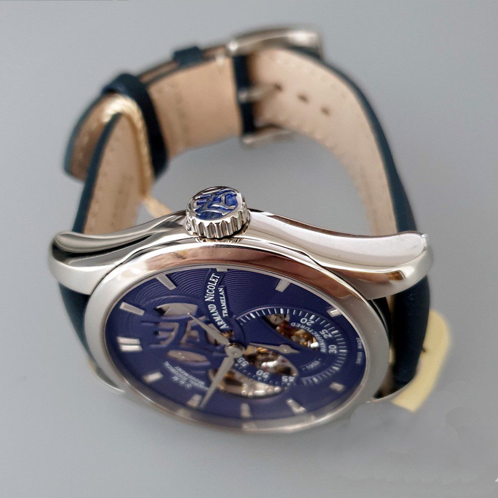 Armand Nicolet L16 Small Seconds – Ref. A132AAA-BU-P140BU2, Neu – 13/16