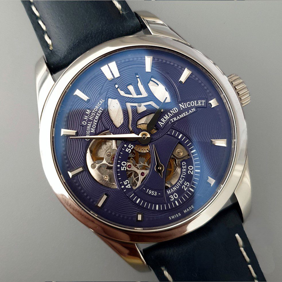 Armand Nicolet L16 Small Seconds – Ref. A132AAA-BU-P140BU2, Neu – 14/16