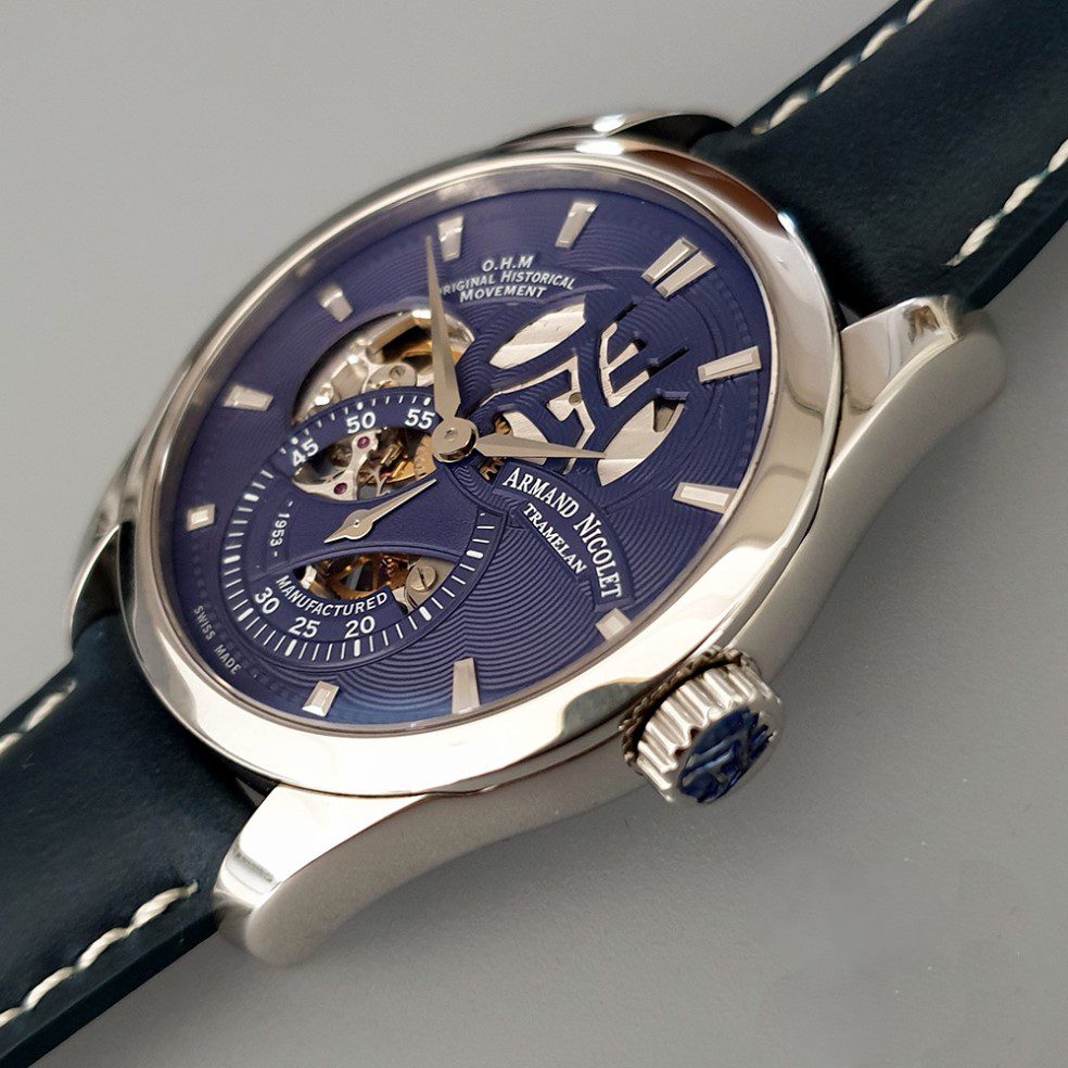 Armand Nicolet L16 Small Seconds – Ref. A132AAA-BU-P140BU2, Neu – 15/16