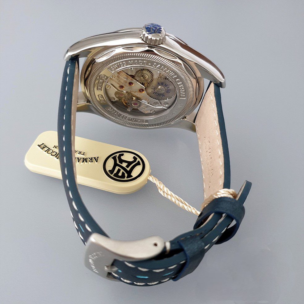 Armand Nicolet L16 Small Seconds – Ref. A132AAA-BU-P140BU2, Neu – 3/16