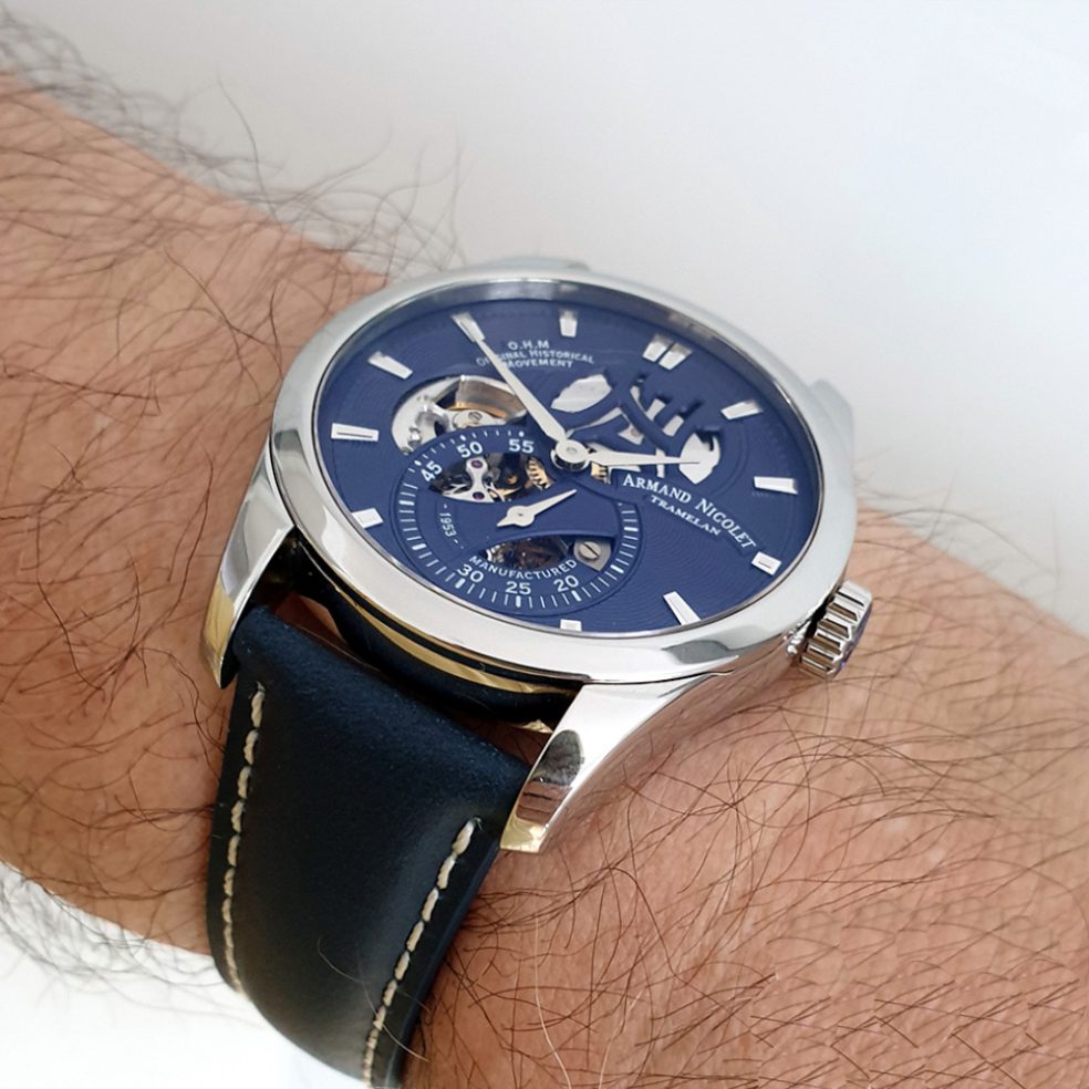 Armand Nicolet L16 Small Seconds – Ref. A132AAA-BU-P140BU2, Neu – 5/16