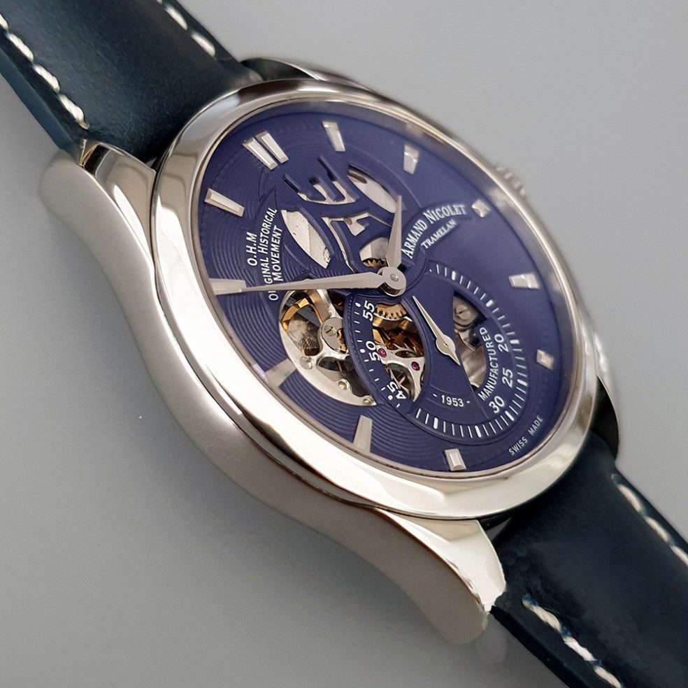 Armand Nicolet L16 Small Seconds – Ref. A132AAA-BU-P140BU2, Neu – 6/16