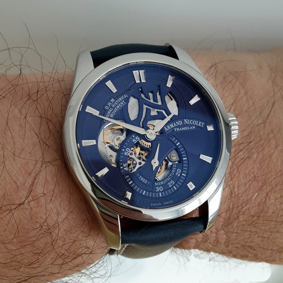 Armand Nicolet L16 Small Seconds – Ref. A132AAA-BU-P140BU2, Neu – 8/16