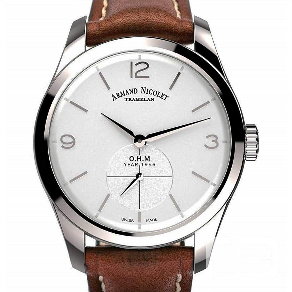 Armand Nicolet LB6 Small Second – Ref. A134AAA-AG-P140MR2, good – Image 1/5