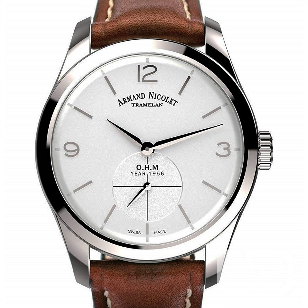 Armand Nicolet LB6 Small Second – Ref. A134AAA-AG-P140MR2, Gut – 1/5