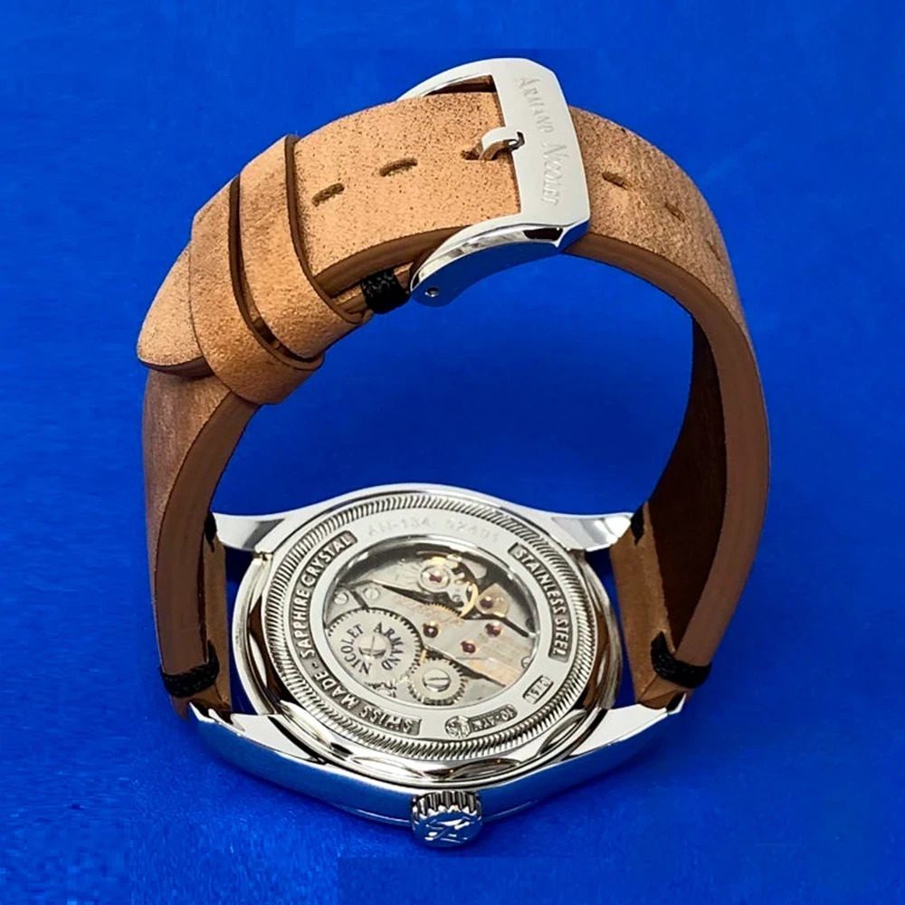 Armand Nicolet LB6 Small Second – Ref. A134AAA-BU-PK2140CA, Gut – 5/6