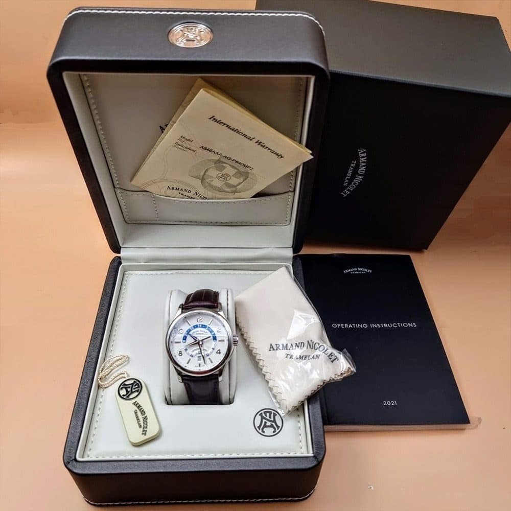 Armand Nicolet M02 – Ref. A846AAA-AG-P840MR2, Neu – Bild 2/16