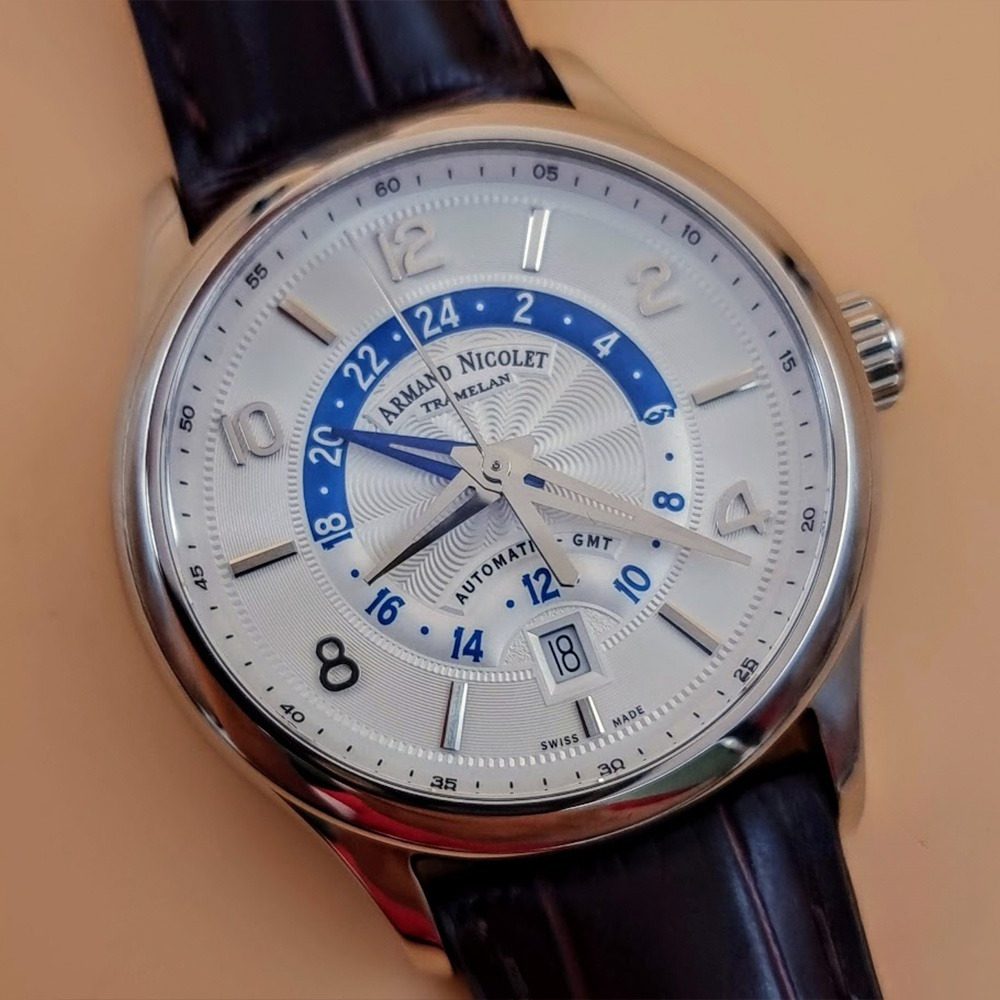 Armand Nicolet M02 – Ref. A846AAA-AG-P840MR2, Neu – 5/16
