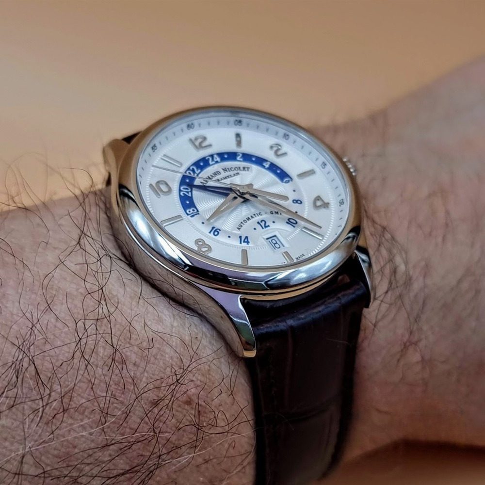 Armand Nicolet M02 – Ref. A846AAA-AG-P840MR2, Neu – 6/16