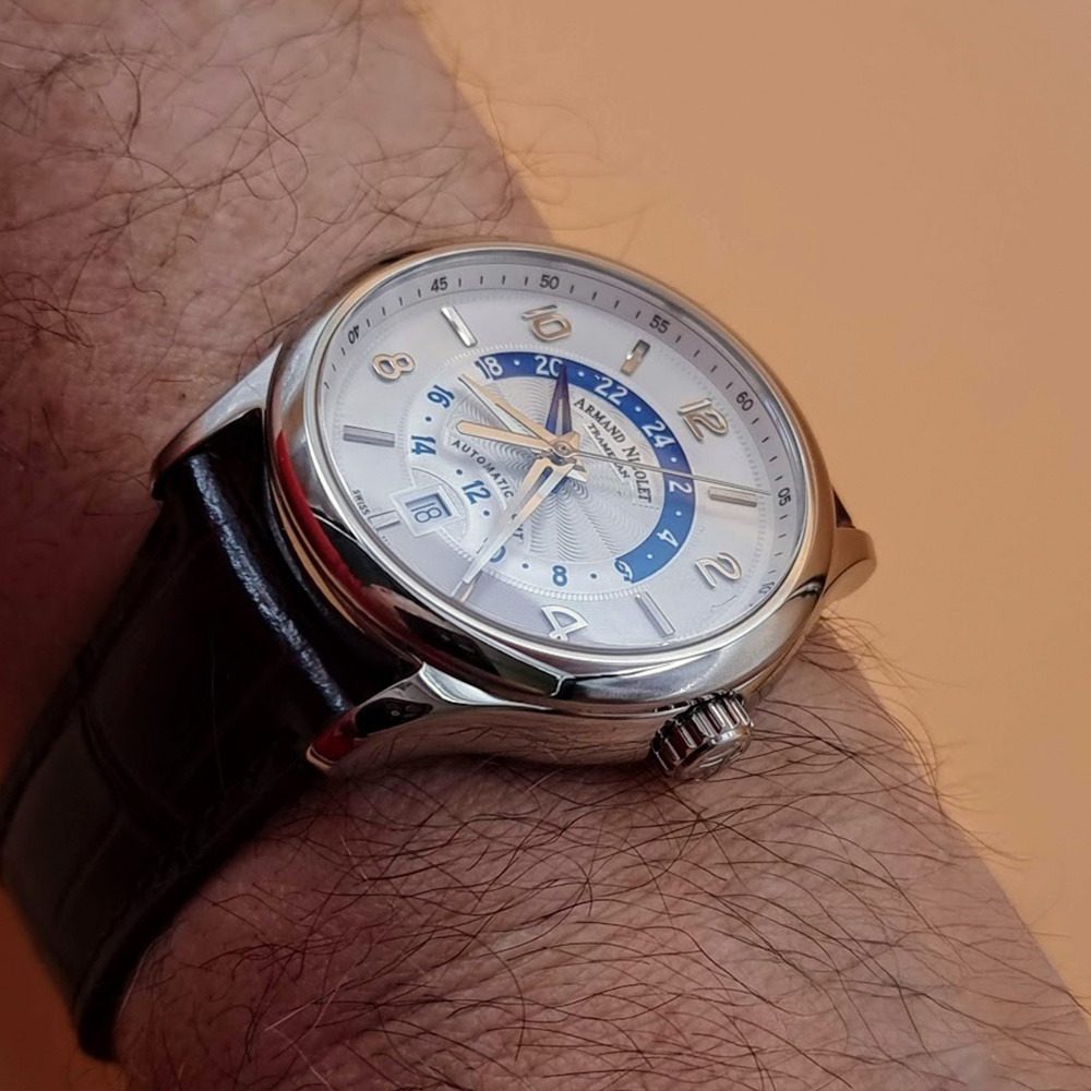 Armand Nicolet M02 – Ref. A846AAA-AG-P840MR2, Neu – 11/16