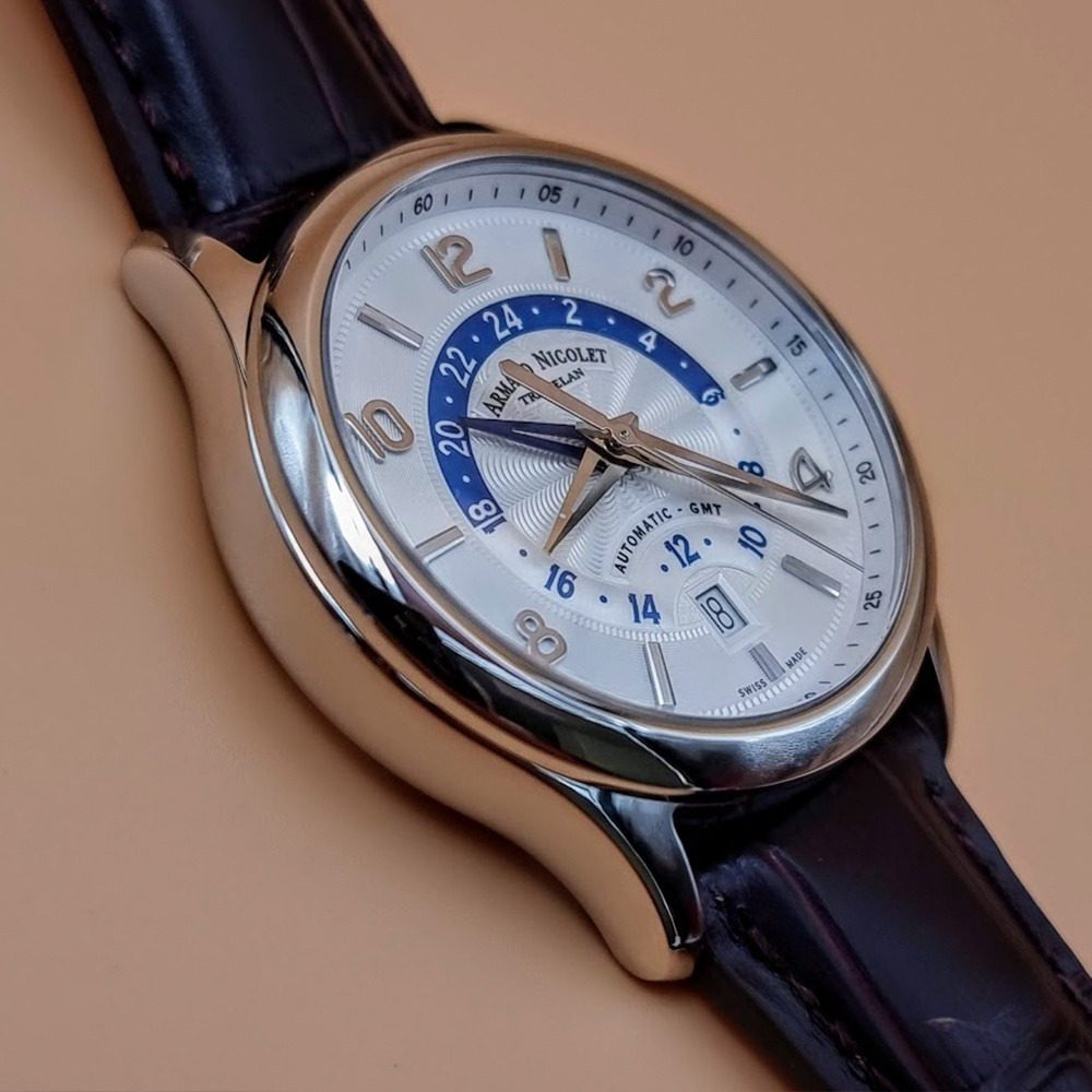 Armand Nicolet M02 – Ref. A846AAA-AG-P840MR2, Neu – 13/16