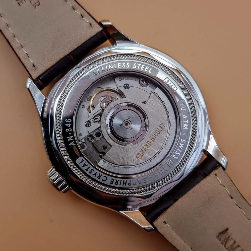Armand Nicolet M02 – Ref. A846AAA-AG-P840MR2, Neu – 16/16
