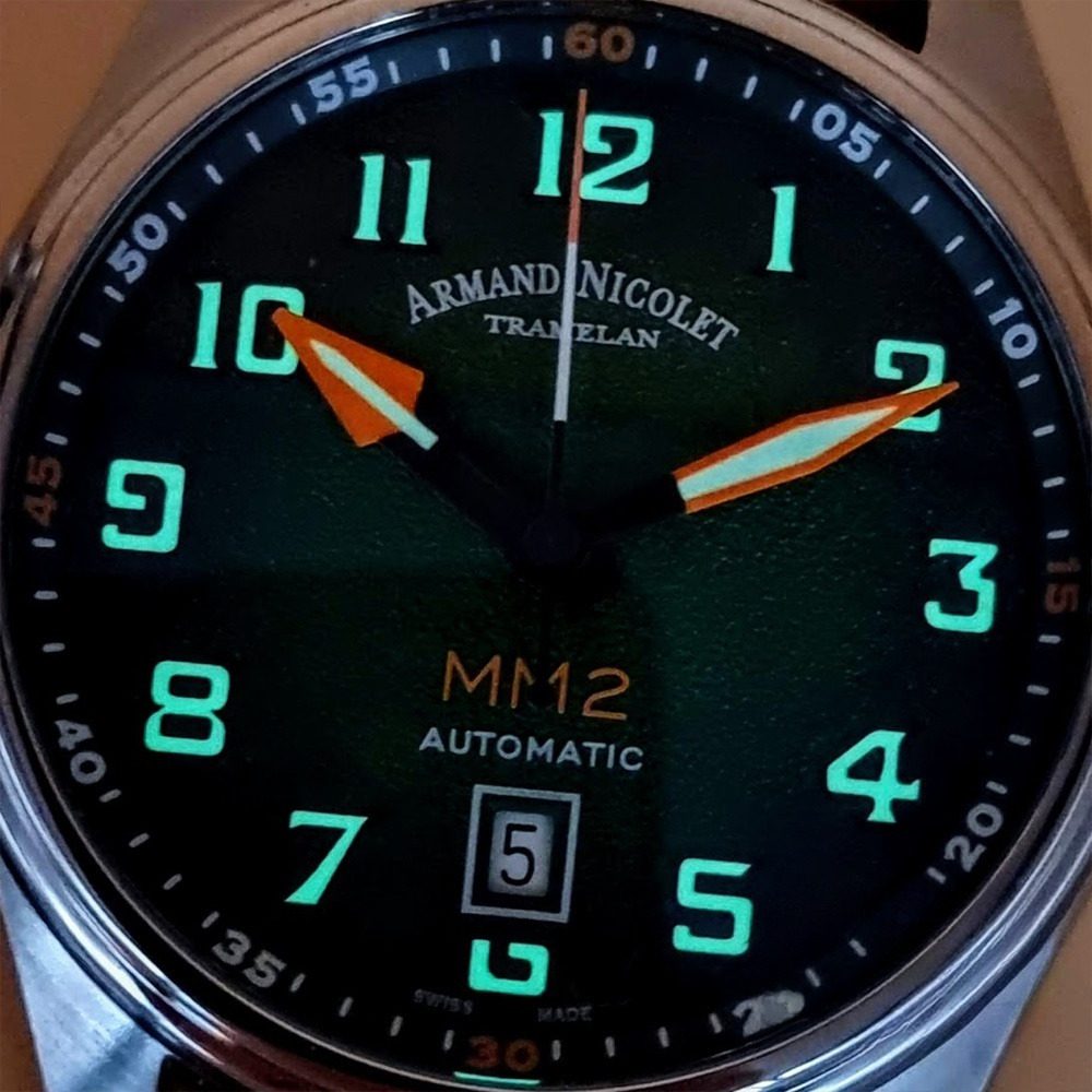 Armand Nicolet MM2 – Ref. A640P-NV-P0640KM8, Gut – 10/16