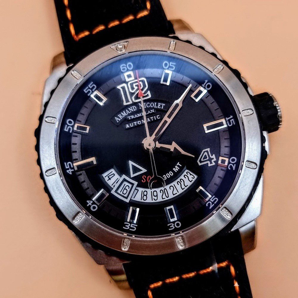 Armand Nicolet S05-3 – Ref. A713BGN-GR-P0668NO8, Neu – 4/16