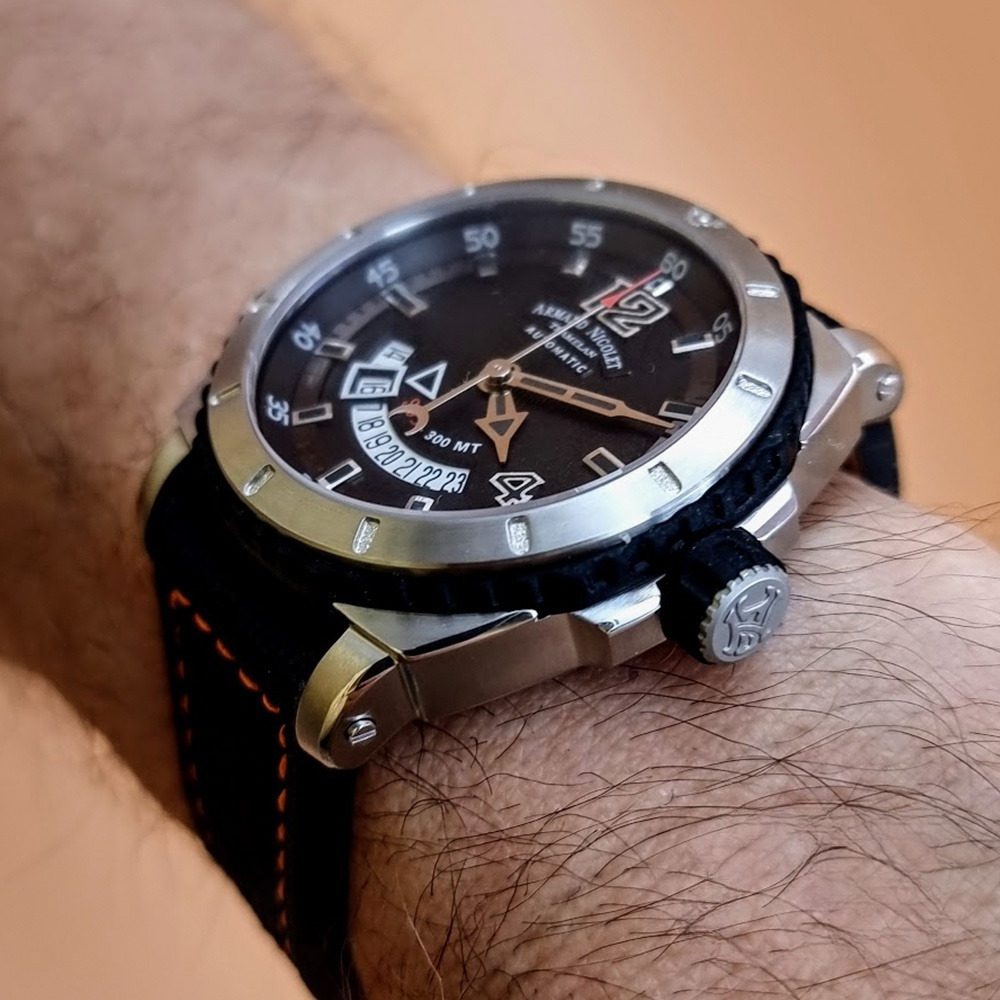 Armand Nicolet S05-3 – Ref. A713BGN-GR-P0668NO8, Neu – 5/16