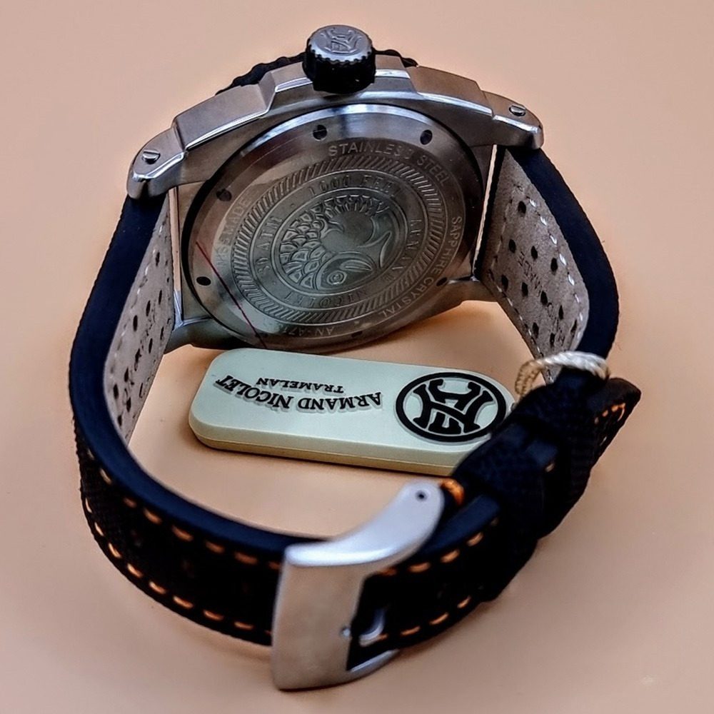 Armand Nicolet S05-3 – Ref. A713BGN-GR-P0668NO8, Neu – 6/16