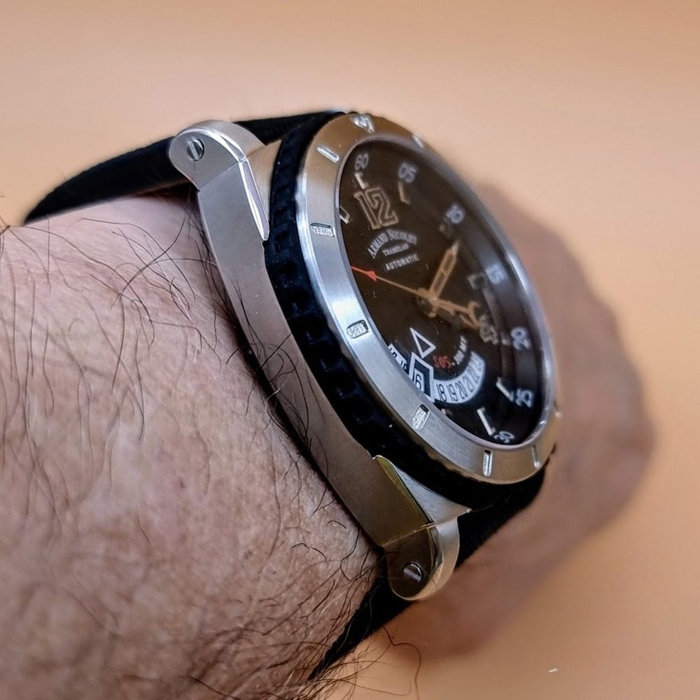 Armand Nicolet S05-3 – Ref. A713BGN-GR-P0668NO8, Neu – 7/16