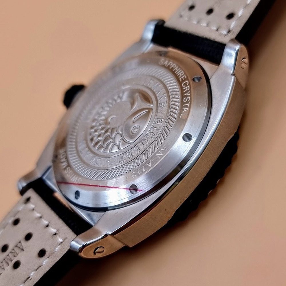 Armand Nicolet S05-3 – Ref. A713BGN-GR-P0668NO8, Neu – 11/16