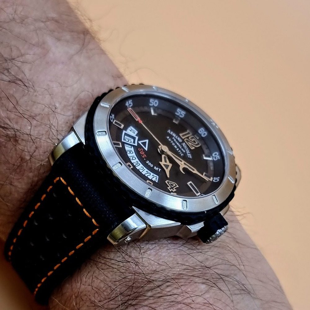 Armand Nicolet S05-3 – Ref. A713BGN-GR-P0668NO8, Neu – 14/16